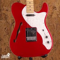 Fender Deluxe Telecaster Thinline Candy Apple Red 2020 Mexico электрогитара