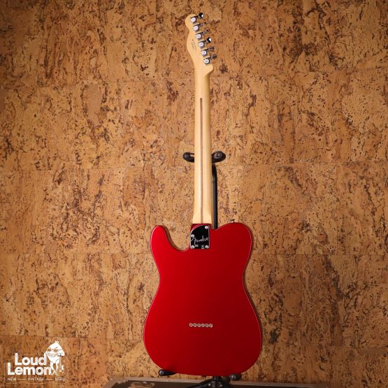 Fender Deluxe Telecaster Thinline Candy Apple Red 2020 Mexico электрогитара