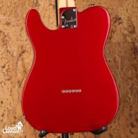 Fender Deluxe Telecaster Thinline Candy Apple Red 2020 Mexico электрогитара