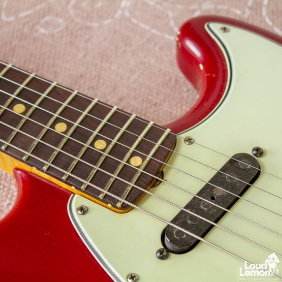 Fender Duo-Sonic Dakota Red 1963 USA электрогитара