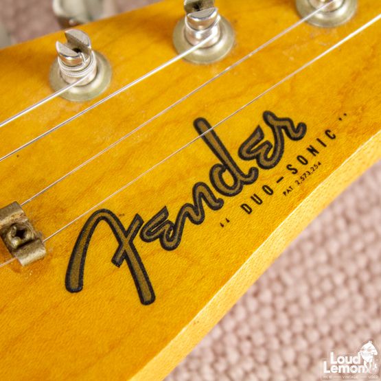 Fender Duo-Sonic Dakota Red 1963 USA электрогитара