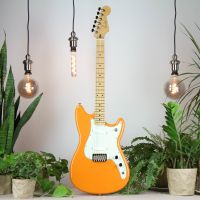 Fender Duo-Sonic Maple Fingerboard Capri Orange электрогитара