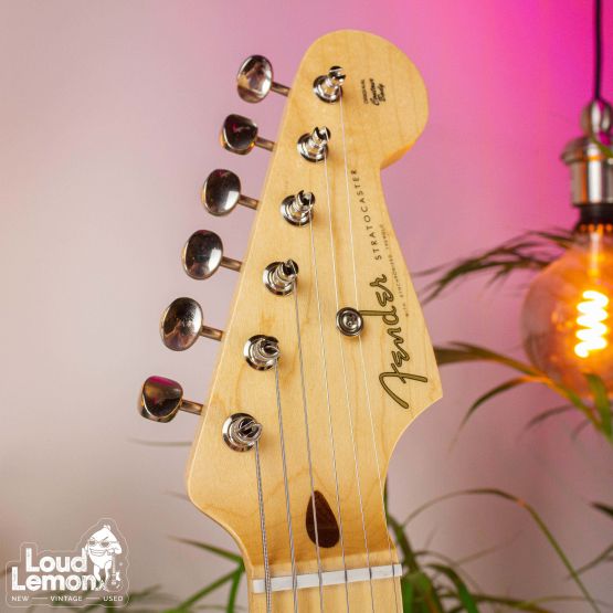 Fender EOB Sustainer Stratocaster Olympic White 2020 Mexico электрогитара