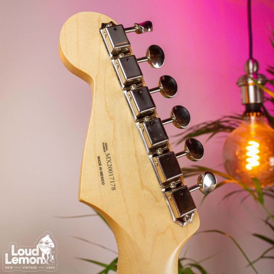 Fender EOB Sustainer Stratocaster Olympic White 2020 Mexico электрогитара