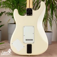 Fender EOB Sustainer Stratocaster Olympic White 2020 Mexico электрогитара