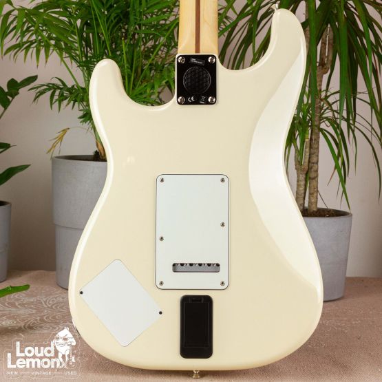 Fender EOB Sustainer Stratocaster Olympic White 2020 Mexico электрогитара