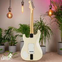 Fender EOB Sustainer Stratocaster Olympic White 2020 Mexico электрогитара