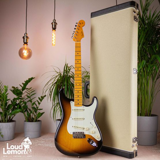 Fender Eric Johnson Stratocaster Sunburst 2007 USA электрогитара