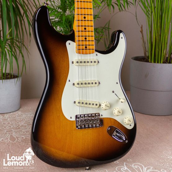 Fender Eric Johnson Stratocaster Sunburst 2007 USA электрогитара