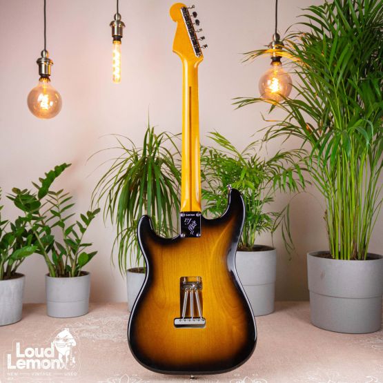 Fender Eric Johnson Stratocaster Sunburst 2007 USA электрогитара