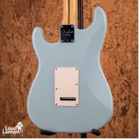 Fender FSR Limited Edition American Standard Stratocaster with Matching Headstock Daphne Blue 2009 USA электрогитара