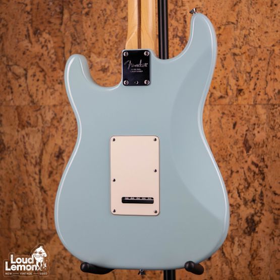 Fender FSR Limited Edition American Standard Stratocaster with Matching Headstock Daphne Blue 2009 USA электрогитара