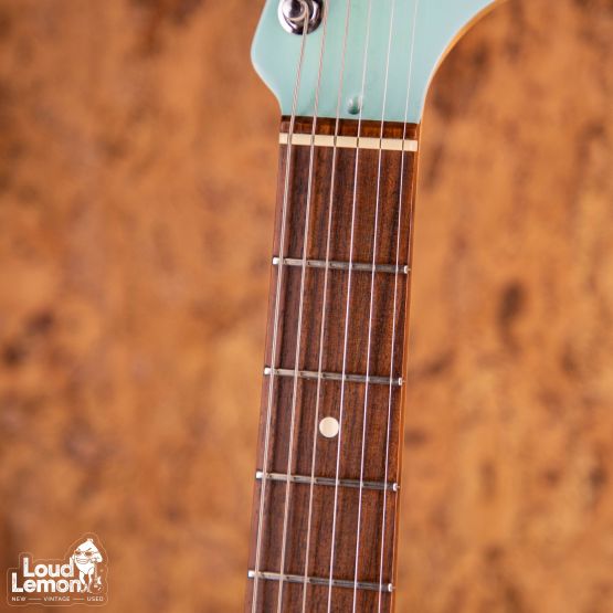 Fender FSR Limited Edition American Standard Stratocaster with Matching Headstock Daphne Blue 2009 USA электрогитара