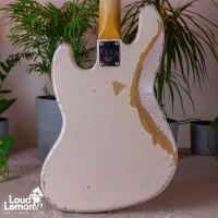 Fender Flea Jazz Bass Road Worn Faded Shell Pink 2018 Mexico бас-гитара