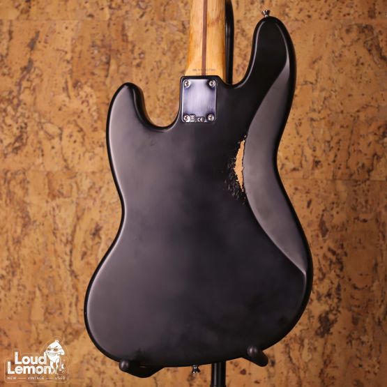 Fender Geddy Lee Jazz Bass Black 2012 Mexico бас-гитара