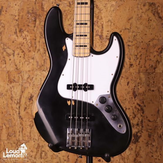 Fender Geddy Lee Jazz Bass Black 2012 Mexico бас-гитара