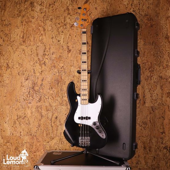 Fender Geddy Lee Jazz Bass Black 2012 Mexico бас-гитара
