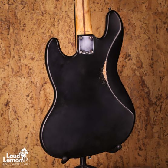Fender Geddy Lee Jazz Bass Black 2012 Mexico бас-гитара