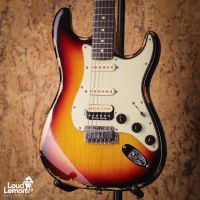Fender Highway One Stratocaster HSS 3-Color Sunburst 2009 USA электрогитара