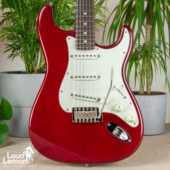 Fender Highway One Stratocaster Wine Transparent 2008 USA электрогитара