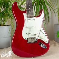 Fender Highway One Stratocaster Wine Transparent 2008 USA электрогитара