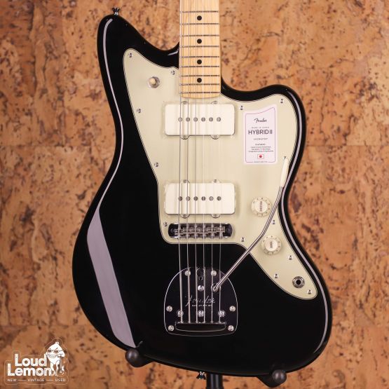 Fender Hybrid II Jazzmaster Black 2022 Japan электрогитара