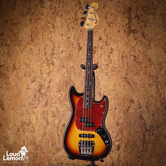 Fender Hybrid Mustang Bass 3-Color Sunburst 2019 Japan бас-гитара