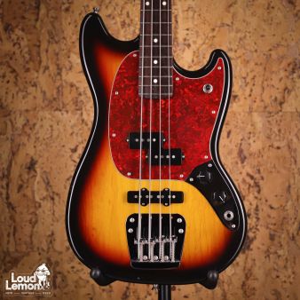 Fender Hybrid Mustang Bass 3-Color Sunburst 2019 Japan бас-гитара