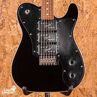 Fender J5 Triple Tele Deluxe Black 2011 Mexico электрогитара
