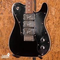 Fender J5 Triple Tele Deluxe Black 2011 Mexico электрогитара