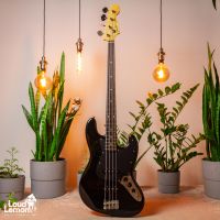 ‌Fender JB-355 Jazz Bass Black 1988 Japan бас-гитара