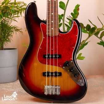 Fender JB-62 Jazz Bass Sunburst 1997 Japan бас-гитара