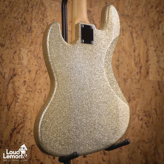 Fender JB-62FCH Jazz Bass Silver Sparkle 2012 Japan бас-гитара