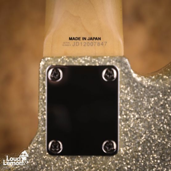 Fender JB-62FCH Jazz Bass Silver Sparkle 2012 Japan бас-гитара