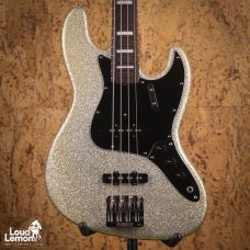 Fender JB-62FCH Jazz Bass Silver Sparkle 2012 Japan бас-гитара