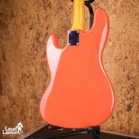 Fender JB62 Jazz Bass Matching Headstock Fiesta Red 2002 Japan бас-гитара