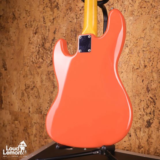 Fender JB62 Jazz Bass Matching Headstock Fiesta Red 2002 Japan бас-гитара