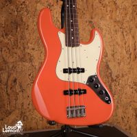 Fender JB62 Jazz Bass Matching Headstock Fiesta Red 2002 Japan бас-гитара
