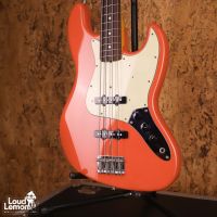 Fender JB62 Jazz Bass Matching Headstock Fiesta Red 2002 Japan бас-гитара