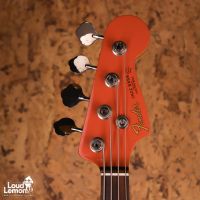 Fender JB62 Jazz Bass Matching Headstock Fiesta Red 2002 Japan бас-гитара