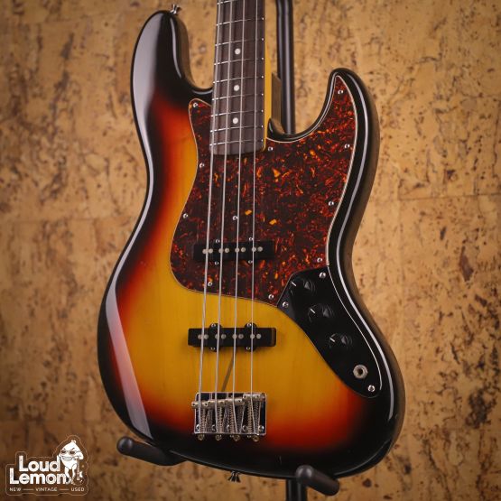 Fender JB62-58 Jazz Bass 3-Color Sunburst 2002 Japan бас-гитара