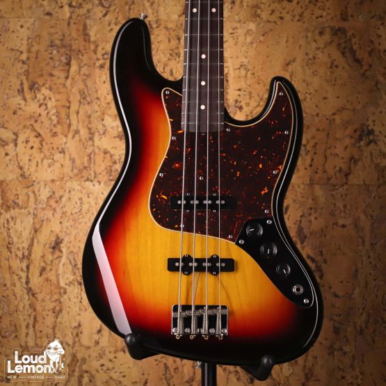 Fender JB62-66 Jazz Bass 3-Tone Sunburst 2007 Japan бас-гитара