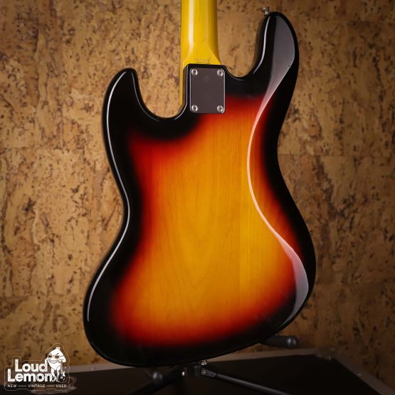 Fender JB62-75US Jazz Bass 3-Tone Sunburst 1999 Japan бас-гитара