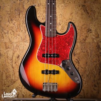 Fender JB62-75US Jazz Bass 3-Tone Sunburst 1999 Japan бас-гитара