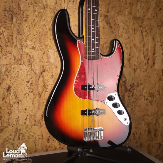 Fender JB62-75US Jazz Bass 3-Tone Sunburst 1999 Japan бас-гитара