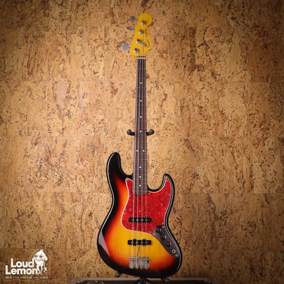 Fender JB62-75US Jazz Bass 3-Tone Sunburst 1999 Japan бас-гитара