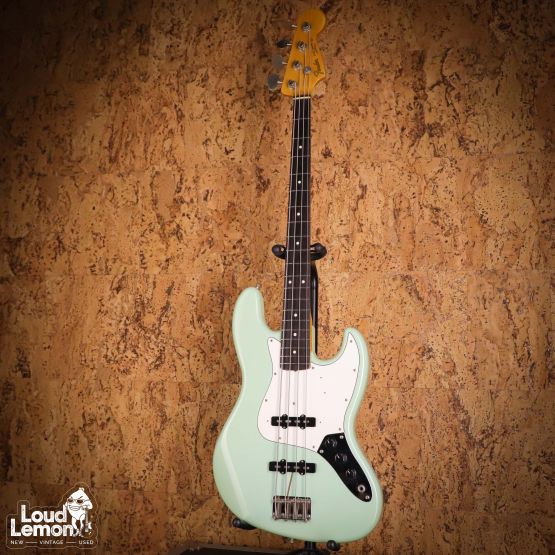 Fender JB62-75US Jazz Bass Sonic Blue 2002 Japan бас-гитара