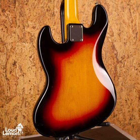 Fender JB62-75US Jazz Bass Sunburst 1999 Japan бас-гитара
