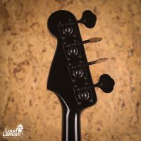 Fender JB62-77AB Jazz Bass All Black 2004 Japan бас-гитара
