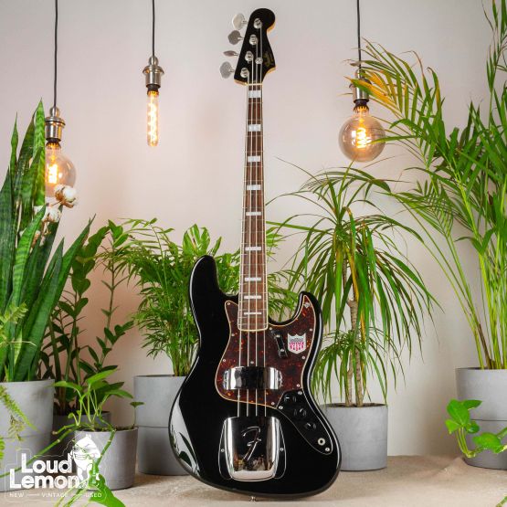 Fender JB75-94US Jazz Bass Black 2004 Japan электрогитара